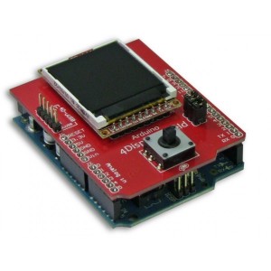 4Display-Shield-144 1.44" LCD Display Shield for Arduino