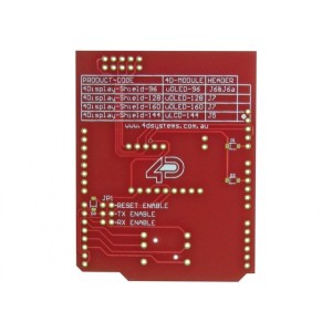 4Display-Shield-144 1.44" LCD Display Shield for Arduino