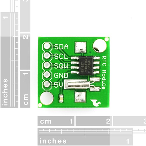 thumbnail image 2 of DS3231 Real Time Clock Memory Module IIC Module Board AT24C32 2 of 10