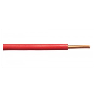 Single Core Wire - Red (1m)