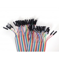 Female/Male Jumper Wires - 40 x 200mm
