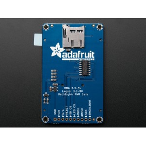 2.2" 18-bit Color TFT LCD Display with MicroSD Card Breakout
