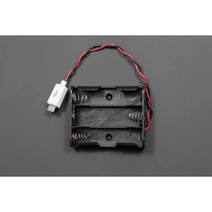 Micro USB Battery Holder (3xAA)