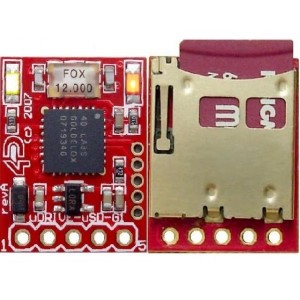 uDRIVE-uSD-G1 - Tiny Embedded DOS micro-DRIVE Module